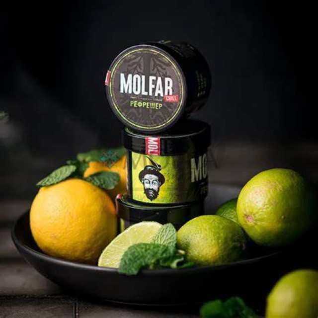Тютюн Molfar Chill Line Рефрешер (Лайм Лимон Лід) 40 г Тютюн Molfar Chill Line Рефрешер (Лайм Лимон Лід) 40 г