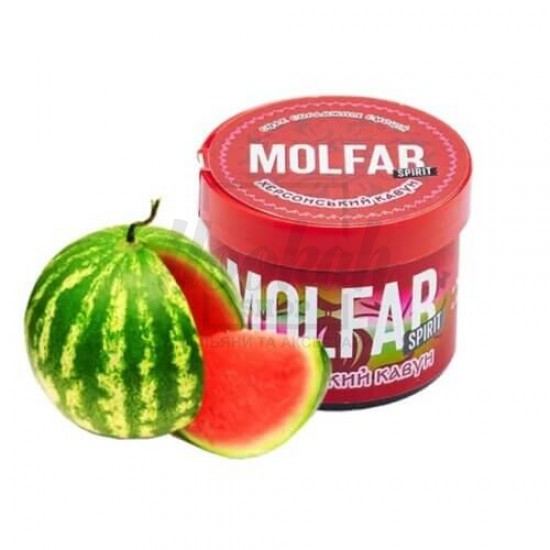 Тютюн Molfar Spirit Line Херсонський Кавун (Кавун Льод) 40 гр Тютюн Molfar Spirit Line Херсонський Кавун (Кавун Льод) 40 гр
