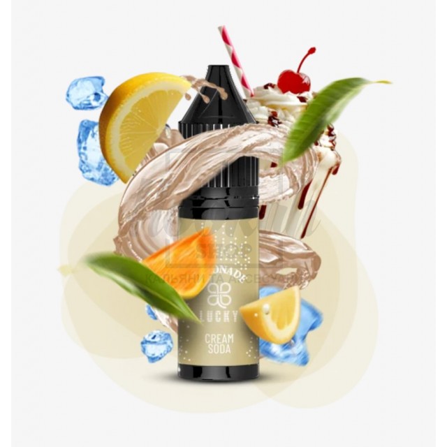 Рідина Lucky 5% 15мл Cream Soda Lemonade (крем сода лимонад) Рідина Lucky 5% 15мл Cream Soda Lemonade (крем сода лимонад)