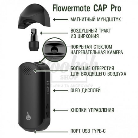 Вапорайзер Flowermate Cap Pro Вапорайзер Flowermate Cap Pro