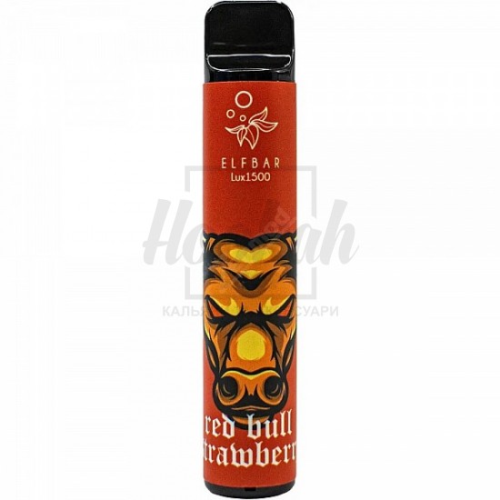 Електронна сигарета Elf Bar 1500 Strawberry Energy (Полуничний Енергетик) Електронна сигарета Elf Bar 1500 Strawberry Energy (Полуничний Енергетик)