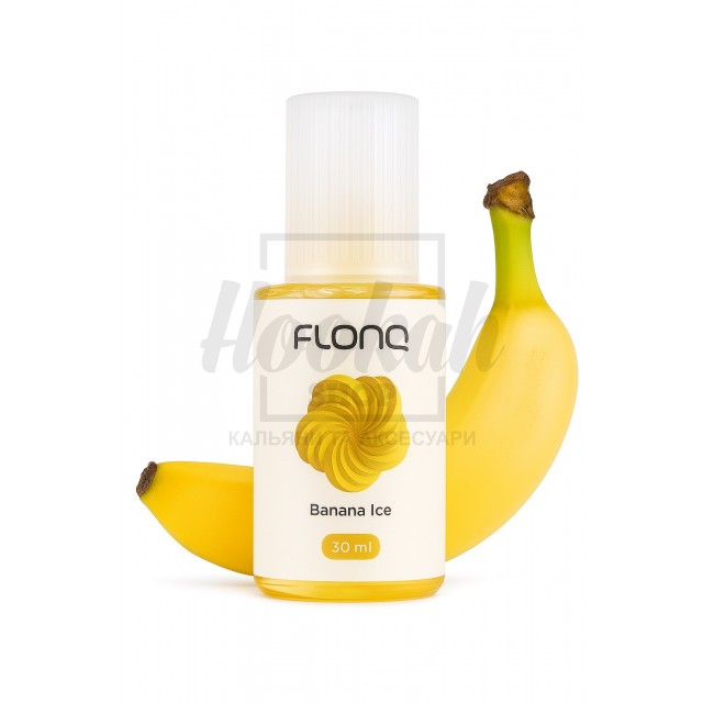 Рідина Flonq Liquid 5% 30мл Banana Ice (банан лід) Рідина Flonq Liquid 5% 30мл Banana Ice (банан лід)