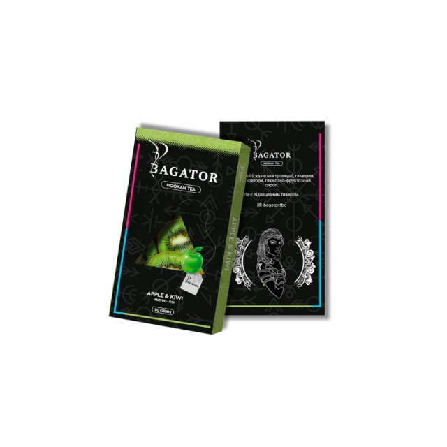 Заправка Bagator Apple Kiwi (Яблоко Киви) 50 g. Заправка Bagator Apple Kiwi (Яблоко Киви) 50 g.