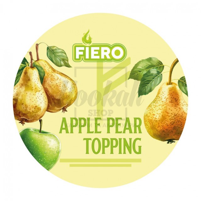 Тютюн Fiero Apple Pear Topping (Яблуко Груша) 100 гр Тютюн Fiero Apple Pear Topping (Яблуко Груша) 100 гр