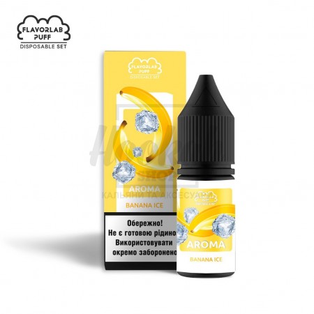 Рідина Набір Flavorlab Puff Banana Ice (Банан Лід) 10мл 5% Рідина Набір Flavorlab Puff Banana Ice (Банан Лід) 10мл 5%