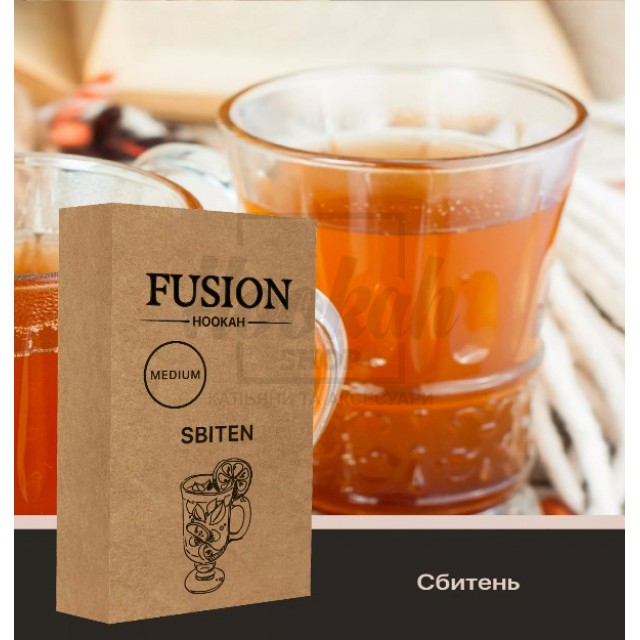 Тютюн Fusion Medium Sbiten (Сбитень) 100 гр Тютюн Fusion Medium Sbiten (Сбитень) 100 гр