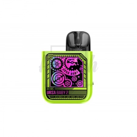 Pod Система Lost Vape Ursa Baby 2 - Pop Green x Time Gear Pod Система Lost Vape Ursa Baby 2 - Pop Green x Time Gear