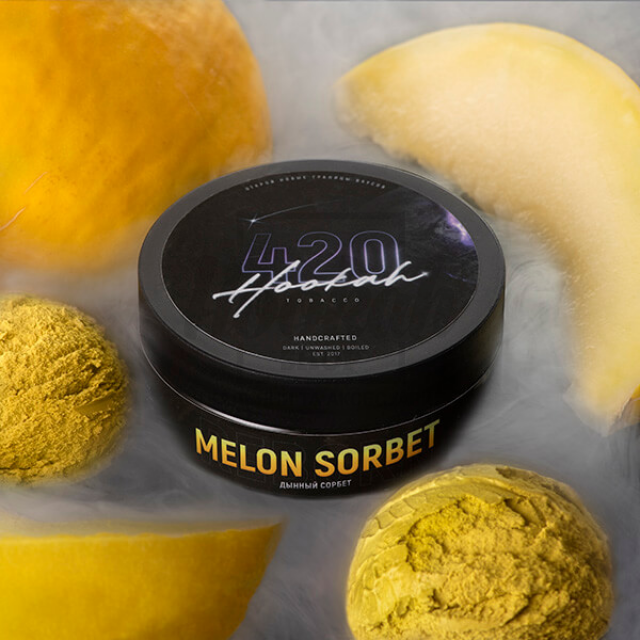 Тютюн 4:20 Melon Sorbet (Динний Сорбет) 100 гр Тютюн 4:20 Melon Sorbet (Динний Сорбет) 100 гр