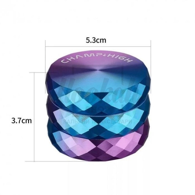 Ґріндер алюмінієвий C. High Color Duo