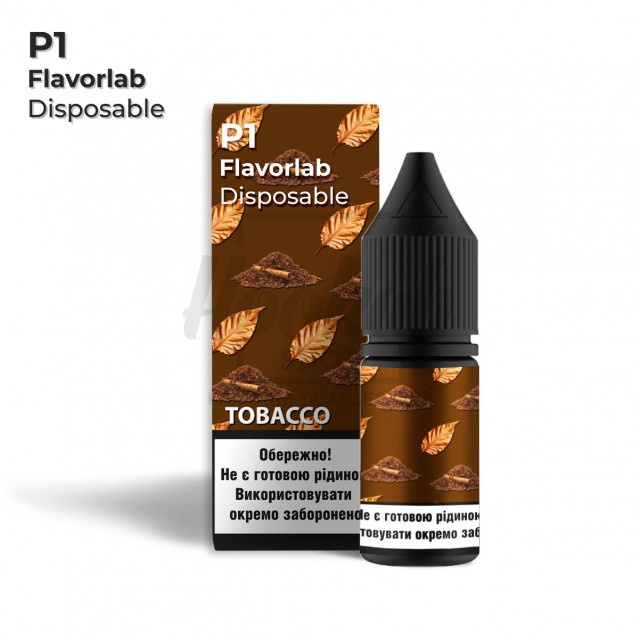 Рідина Набір Flavorlab Р1 Tobacco (Тютюн) 10мл 5%