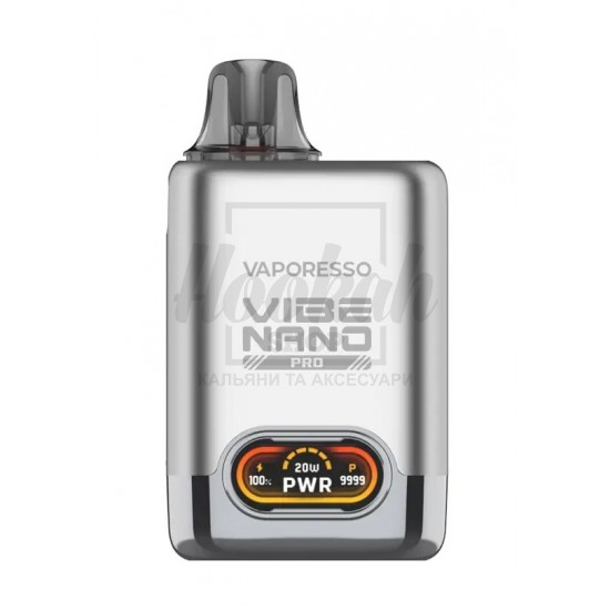 Багаторазова Pod-система Vaporesso Vibe Nano Pro Silver Багаторазова Pod-система Vaporesso Vibe Nano Pro Silver
