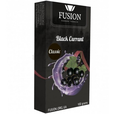Тютюн Fusion Classic Blackcurrant (Чорна Смородина) 100 гр