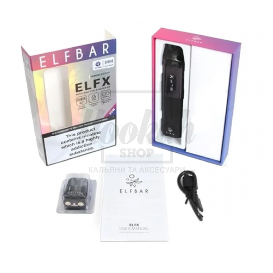 Pod-система Elf Bar ELFX Black Pod-система Elf Bar ELFX Black