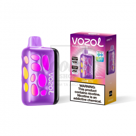 Електронна сигарета Vozol Rave 40000 Love 777 (Кавун Диня Маракуя) Електронна сигарета Vozol Rave 40000 Love 777 (Кавун Диня Маракуя)
