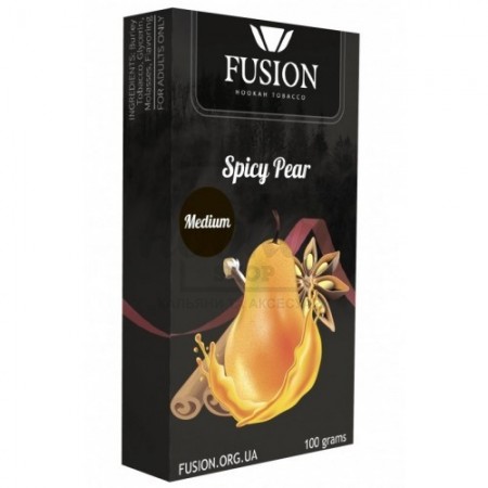 Тютюн Fusion Medium Spicy Pear (Пряна Груша) 100 гр Тютюн Fusion Medium Spicy Pear (Пряна Груша) 100 гр