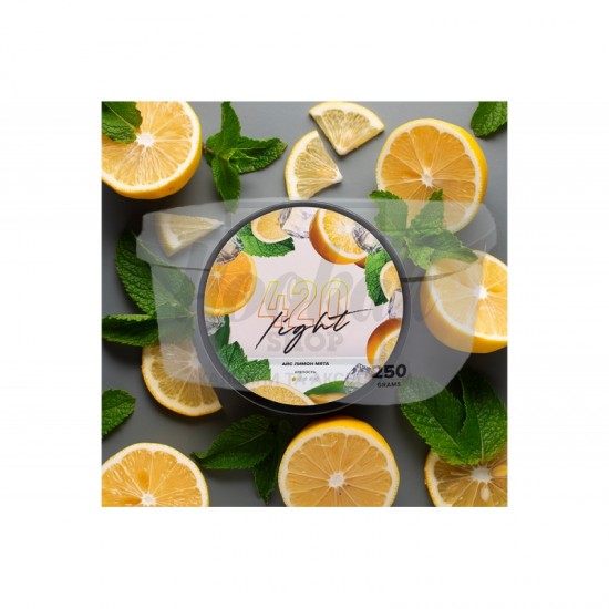  Заправка 420 Light Айс Лимон Мята (Ice Lemon Mint) 250 g.