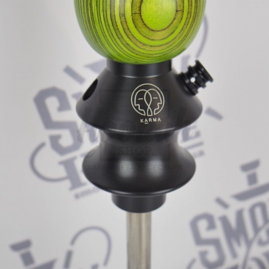 Шахта для кальяну Karma 3.1 RED червона + Блюдце