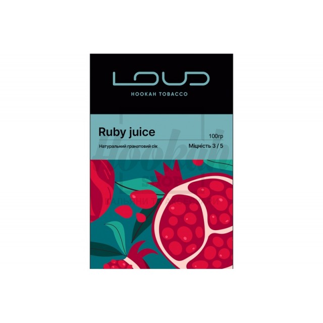 Заправка Loud Ruby Juice (Натуральний Гранатовий Сік) 100 g. Заправка Loud Ruby Juice (Натуральний Гранатовий Сік) 100 g.
