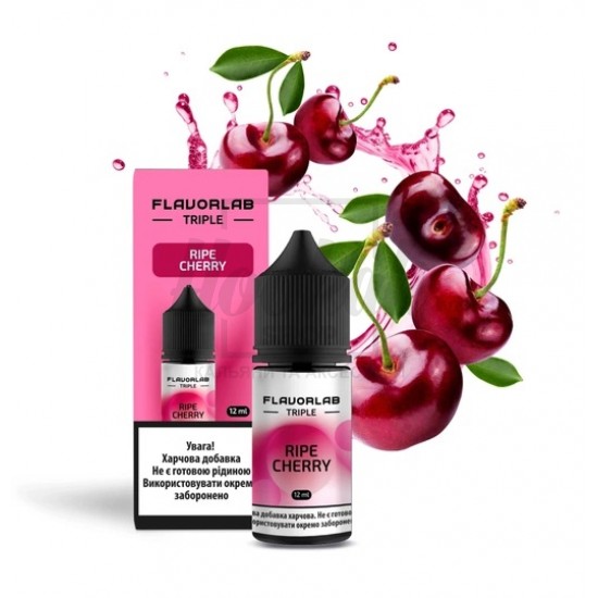 Рідина Набір Flavorlab Triple Ripe Cherry (Стигла Вишня) 30мл 6,5% Рідина Набір Flavorlab Triple Ripe Cherry (Стигла Вишня) 30мл 6,5%