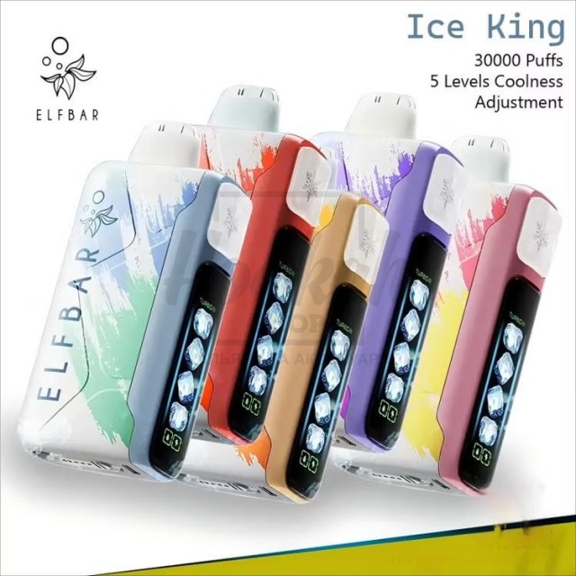 Електронна сигарета Elf Bar Nic King 30000 Grape Cranberry (Виноград Журавлина) Електронна сигарета Elf Bar Nic King 30000 Grape Cranberry (Виноград Журавлина)
