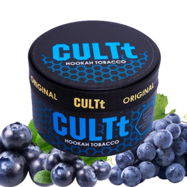 Тютюн CULT C28 Blueberry Grapes (Чорниця Виноград) 100 г Тютюн CULT C28 Blueberry Grapes (Чорниця Виноград) 100 г