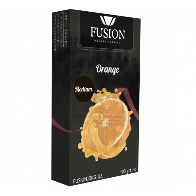 Тютюн Fusion Medium Orange (Апельсин) 100 гр Тютюн Fusion Medium Orange (Апельсин) 100 гр