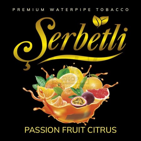 Тютюн Serbetli Passion Fruit Citrus (Маракуя Цитрус) 100 гр Тютюн Serbetli Passion Fruit Citrus (Маракуя Цитрус) 100 гр