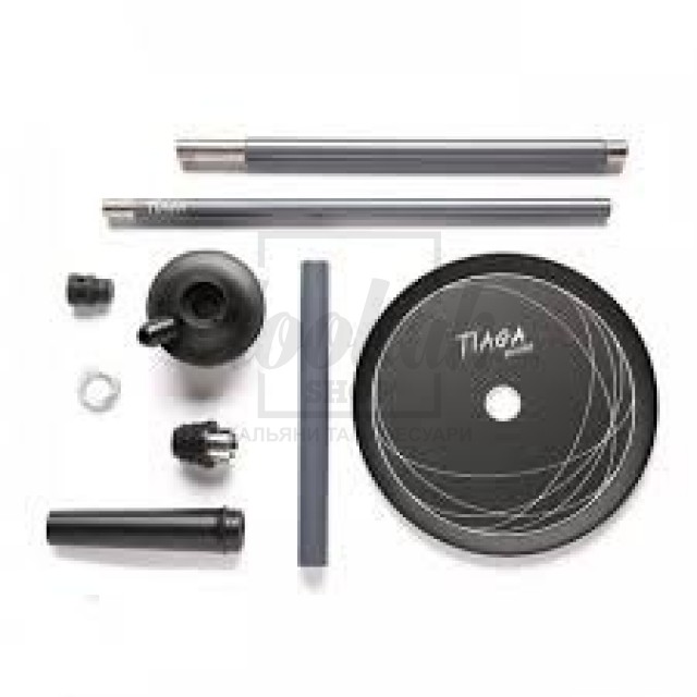 Кальян Tiaga Hookah IRIS Gray (повний комплект)
