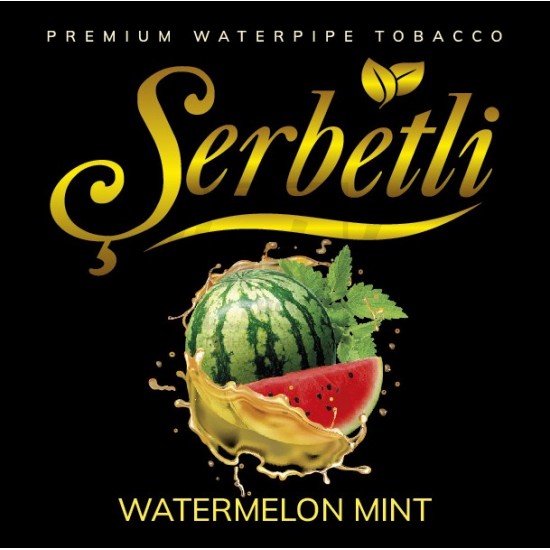 Тютюн Serbetli Watermelon Mint (Кавун М'ята) 100 гр Тютюн Serbetli Watermelon Mint (Кавун М'ята) 100 гр