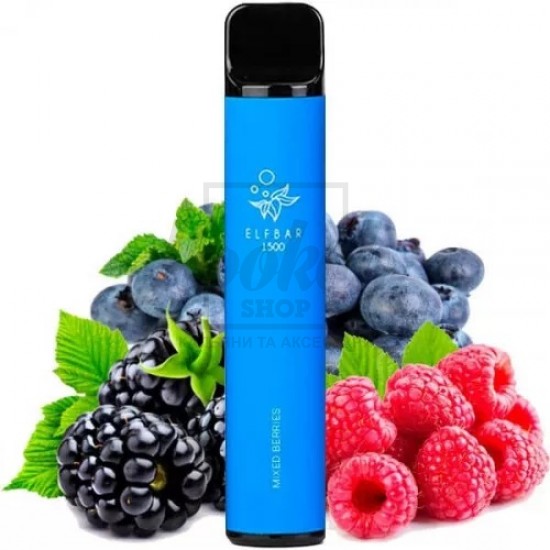 Електронна сигарета Elf Bar 1500 Mixed Berries (Ягідний Мікс) Електронна сигарета Elf Bar 1500 Mixed Berries (Ягідний Мікс)
