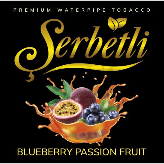 Тютюн Serbetli Blueberry Passion Fruit (Чорниця Маракуя) 100 гр Тютюн Serbetli Blueberry Passion Fruit (Чорниця Маракуя) 100 гр