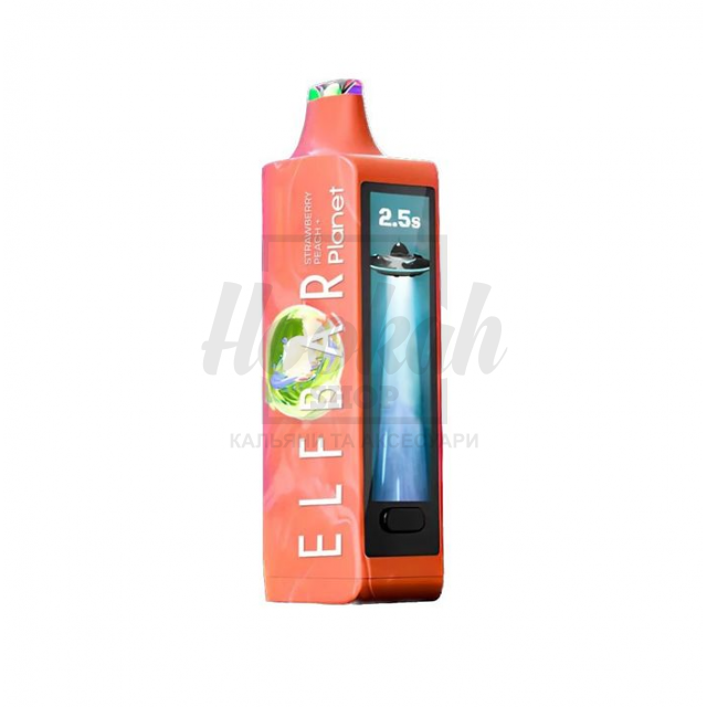 Електронна сигарета Elf Bar Planet 25000 Strawberry Peach (Полуниця Персик)