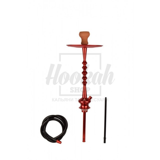 Кальян Kaya Elox 30CМ Clear Alum Plug Red 2S Кальян Kaya Elox 30CМ Clear Alum Plug Red 2S