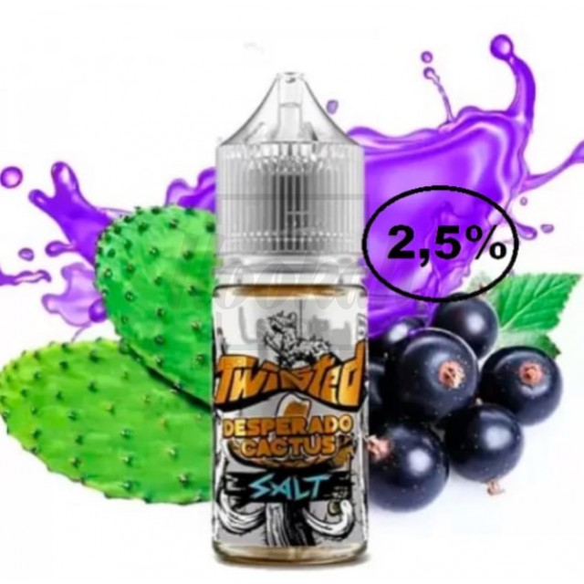 Рідина Twisted Desperado Cactus (Кактус Смородина) 30мл 2,5% Рідина Twisted Desperado Cactus (Кактус Смородина) 30мл 2,5%