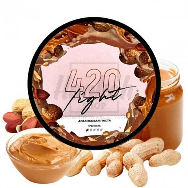 Тютюн 4:20 Light Line Арахісова Паста 100 гр Тютюн 4:20 Light Line Арахісова Паста 100 гр