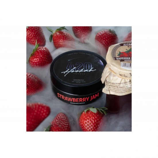 Заправка 420 Classic Strawberry Jam (Полуничний Джем) 100 g. 