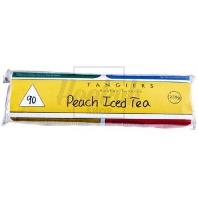 Тютюн Tangiers Noir Peach Iced Tea №90 (Персиковий Холодний Чай) 250 гр
