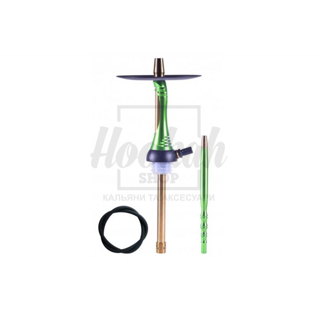 Кальян Alpha Hookah Model S Replica - Комплект Зелений