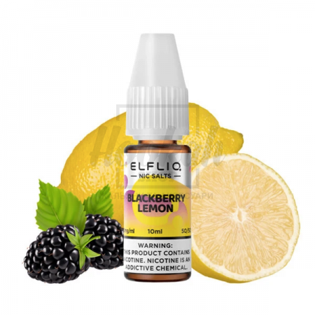 Жидкость Elf Liq Blackberry Lemon (Ежевика Лимон) 10мл 5% Жидкость Elf Liq Blackberry Lemon (Ежевика Лимон) 10мл 5%