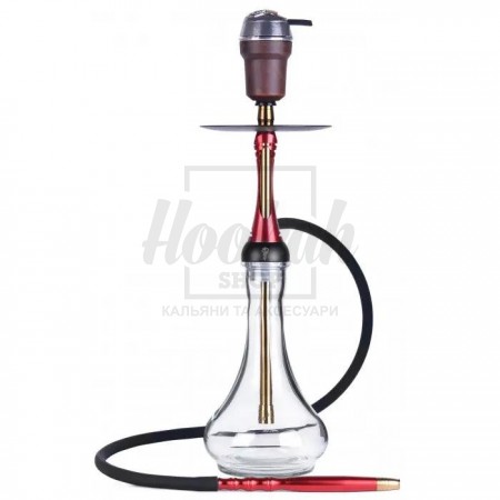 Кальян Alpha Hookah Model S Replica - Комплект Червоний Кальян Alpha Hookah Model S Replica - Комплект Червоний