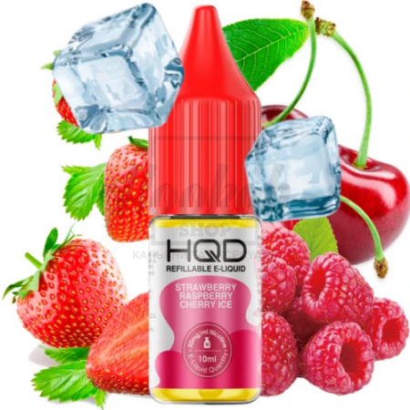 Рідина HQD Strawberry Raspberry Cherry Ice 10мл 5%
