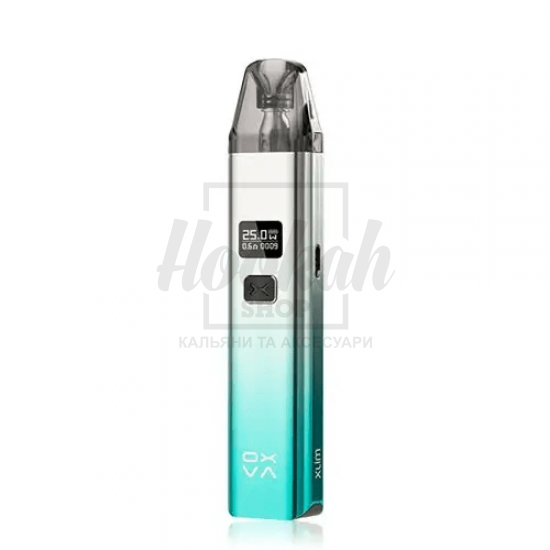 Багаторазова Pod-система Xlim Pod Kit Shiny Silver Green Багаторазова Pod-система Xlim Pod Kit Shiny Silver Green