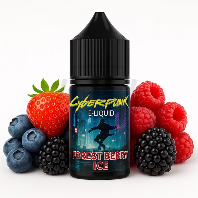 Рідина Cyberpunk 5% 30мл Forest Berry Ice (лісові ягоди лід) Рідина Cyberpunk 5% 30мл Forest Berry Ice (лісові ягоди лід)
