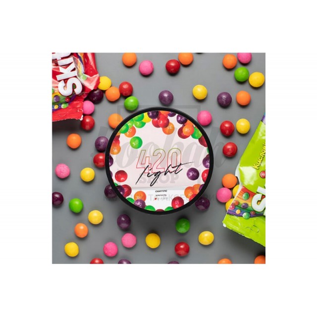 Заправка 420 Light Скіттлс (Skittles) 100 g. Заправка 420 Light Скіттлс (Skittles) 100 g.