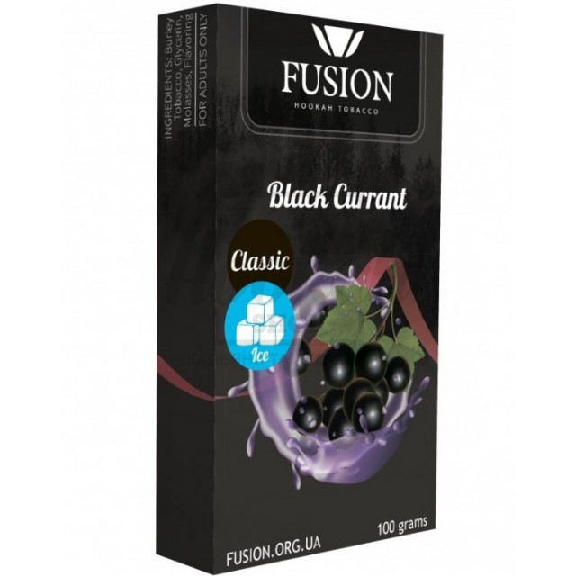 Тютюн Fusion Classic Ice Black Currant (Льод Чорна Смородина) 100 гр Тютюн Fusion Classic Ice Black Currant (Льод Чорна Смородина) 100 гр