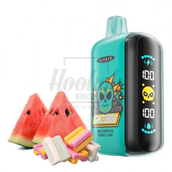 Електронна сигарета Elf Bar GH23000 Watermelon Bubble Gum (Кавунова Жуйка) Електронна сигарета Elf Bar GH23000 Watermelon Bubble Gum (Кавунова Жуйка)