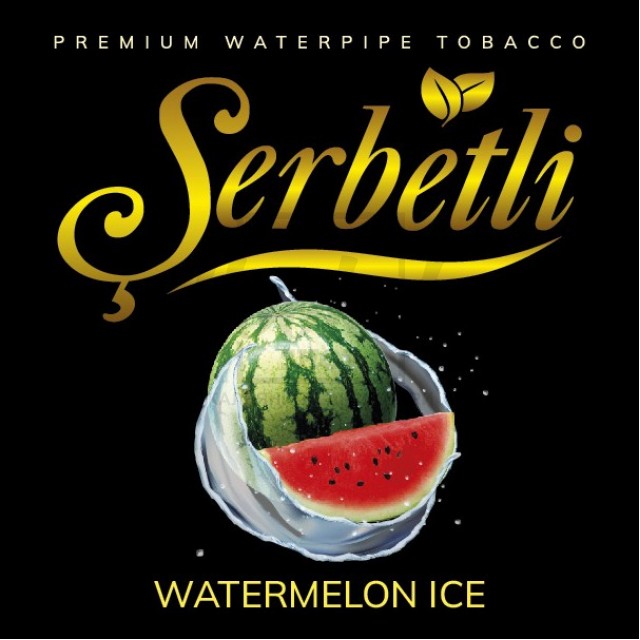 Тютюн Serbetli Ice Watermelon (Кавун Лід) 100 гр Тютюн Serbetli Ice Watermelon (Кавун Лід) 100 гр