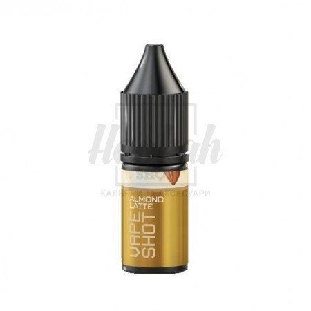Рідина Vape Shot Almond Latte (Кава з Мигдалем) 10мл 5% Рідина Vape Shot Almond Latte (Кава з Мигдалем) 10мл 5%