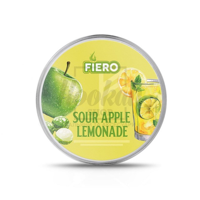 Тютюн Fiero Sour Apple Lemonade (Яблучний Лимонад) 100 Гр Тютюн Fiero Sour Apple Lemonade (Яблучний Лимонад) 100 Гр