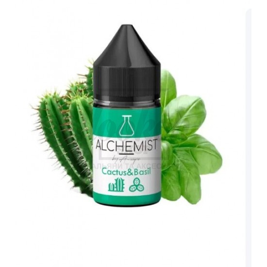 Рідина Alchemist Cactus Basil (Кактус Базилік) 30мл 5% Рідина Alchemist Cactus Basil (Кактус Базилік) 30мл 5%